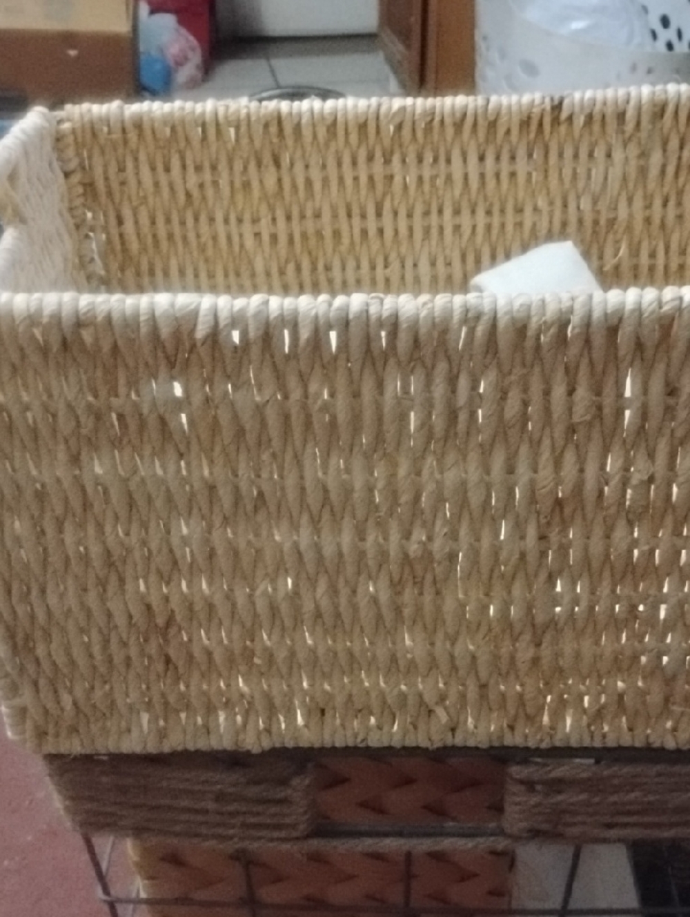 Wicker Storage Basket